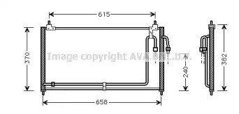 Конденсатор AVA QUALITY COOLING DN5200