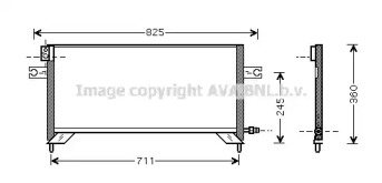 Конденсатор AVA QUALITY COOLING DN5204