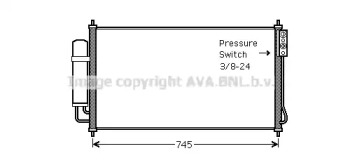 Конденсатор AVA QUALITY COOLING DN5325D