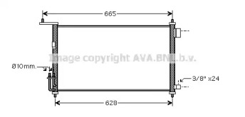 Конденсатор AVA QUALITY COOLING DN5332