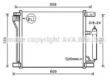 Конденсатор AVA QUALITY COOLING DN5401D