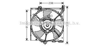 Вентилятор AVA QUALITY COOLING DN7504