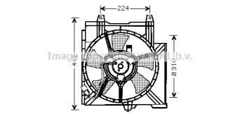 Вентилятор AVA QUALITY COOLING DN7508