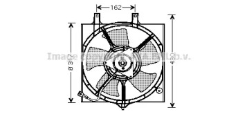 Вентилятор AVA QUALITY COOLING DN7510