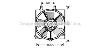 Вентилятор AVA QUALITY COOLING DN7522