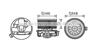 Электродвигатель AVA QUALITY COOLING DN8383