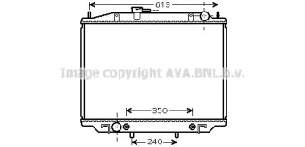 Теплообменник AVA QUALITY COOLING DNA2262