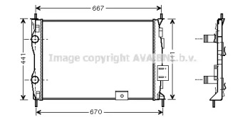 Теплообменник AVA QUALITY COOLING DNA2279