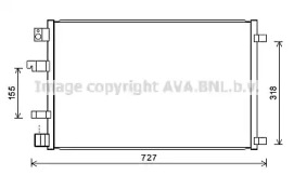 Конденсатор AVA QUALITY COOLING DNA5290