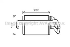 Теплообменник AVA QUALITY COOLING DNA6405