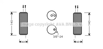 Осушитель AVA QUALITY COOLING DND082