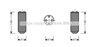 Осушитель AVA QUALITY COOLING DND208