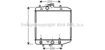 Теплообменник AVA QUALITY COOLING DU2025