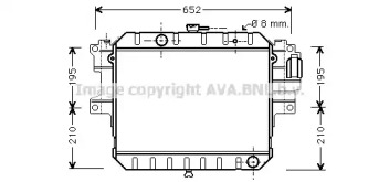 Теплообменник AVA QUALITY COOLING DU2038