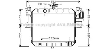 Теплообменник AVA QUALITY COOLING DU2040