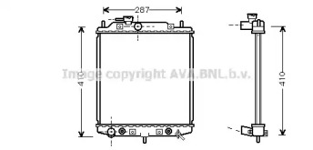 Теплообменник AVA QUALITY COOLING DU2048