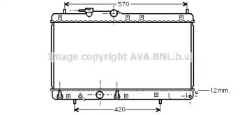 Теплообменник AVA QUALITY COOLING DU2054