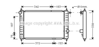 Теплообменник AVA QUALITY COOLING DW2007