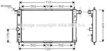 Теплообменник AVA QUALITY COOLING DW2017