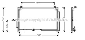 Конденсатор AVA QUALITY COOLING DW5028