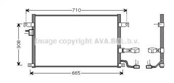 Конденсатор AVA QUALITY COOLING DW5056D