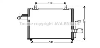 Конденсатор AVA QUALITY COOLING DW5084