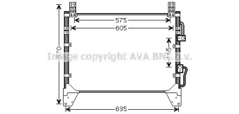 Конденсатор AVA QUALITY COOLING DW5142