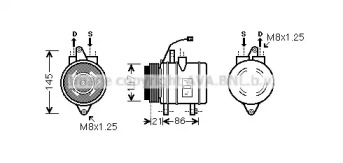 Компрессор AVA QUALITY COOLING DWAK079