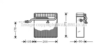 Испаритель AVA QUALITY COOLING DWV036