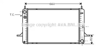 Теплообменник AVA QUALITY COOLING FD2070