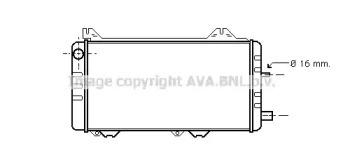 Теплообменник AVA QUALITY COOLING FD2097