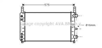 Теплообменник AVA QUALITY COOLING FD2118