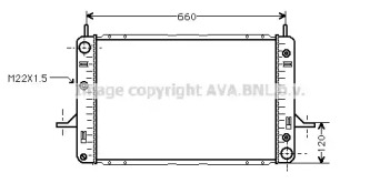 Теплообменник AVA QUALITY COOLING FD2121