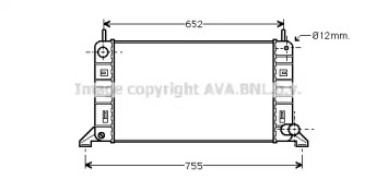 Теплообменник AVA QUALITY COOLING FD2158