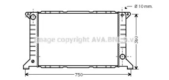 Теплообменник AVA QUALITY COOLING FD2169