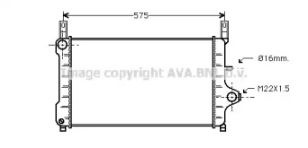 Теплообменник AVA QUALITY COOLING FD2172