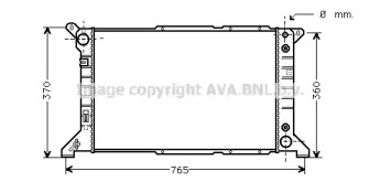 Теплообменник AVA QUALITY COOLING FD2201