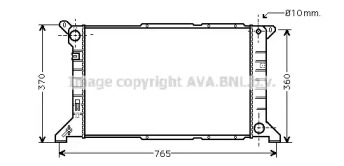 Теплообменник AVA QUALITY COOLING FD2204