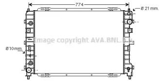 Теплообменник AVA QUALITY COOLING FD2346