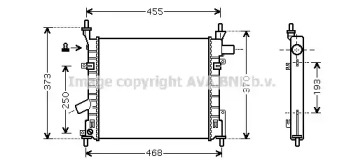 Теплообменник AVA QUALITY COOLING FD2372