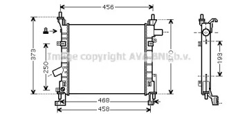 Теплообменник AVA QUALITY COOLING FD2373