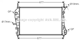 Теплообменник AVA QUALITY COOLING FD2376