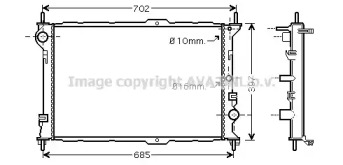 Теплообменник AVA QUALITY COOLING FD2381