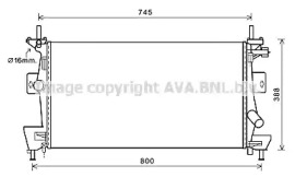 Теплообменник AVA QUALITY COOLING FD2475