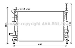 Теплообменник AVA QUALITY COOLING FD2602