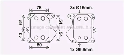 Теплообменник AVA QUALITY COOLING FD3625