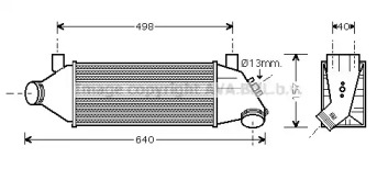 Теплообменник AVA QUALITY COOLING FD4315