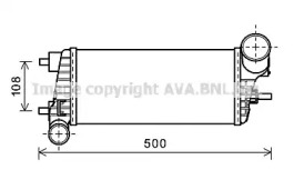 Теплообменник AVA QUALITY COOLING FD4471