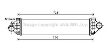 Теплообменник AVA QUALITY COOLING FD4474