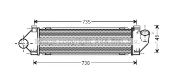 Теплообменник AVA QUALITY COOLING FD4480